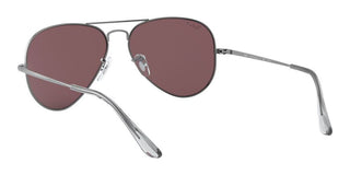 Ray-Ban AVIATOR METAL II RB 3689 unisex Ruthenium Pilot Sunglasses
