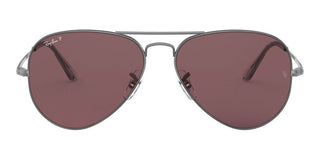 Ray-Ban AVIATOR METAL II RB 3689 unisex Ruthenium Pilot Sunglasses
