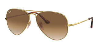 Ray-Ban AVIATOR METAL II RB 3689 unisex Gold Pilot Sunglasses