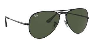 Ray-Ban AVIATOR METAL II RB 3689 unisex Black Pilot Sunglasses