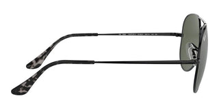 Ray-Ban AVIATOR METAL II RB 3689 unisex Black Pilot Sunglasses