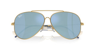 Ray-ban Aviator Reverse R0101s Unisex Gold Pilot Sunglasses