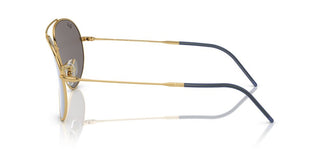Ray-ban Aviator Reverse R0101s Unisex Gold Pilot Sunglasses