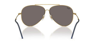 Ray-ban Aviator Reverse R0101s Unisex Gold Pilot Sunglasses