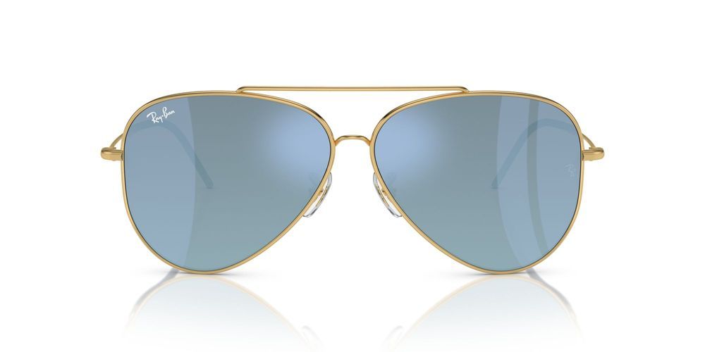 Ray-Ban AVIATOR REVERSE R0101S unisex Gold Pilot Sunglasses