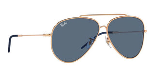 Ray-Ban AVIATOR REVERSE R0101S unisex Rose gold Pilot Sunglasses