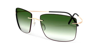 Silhouette AVIOR TMA COLLECTION 8741 unisex Gold Geometric Sunglasses