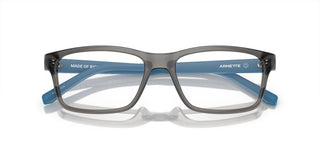 Arnette A-VOLUTION AN 7237U men Grey Geometric Eyeglasses