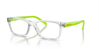 Arnette A-VOLUTION AN 7237U men Transparent Geometric Eyeglasses
