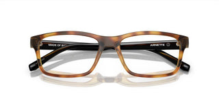 Arnette A-VOLUTION AN 7237U men Havana Geometric Eyeglasses
