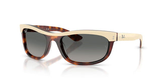 Ray-Ban BALORAMA RB 2489 unisex Havana Squared Sunglasses