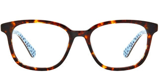 Kate Spade BARI children Havana Geometric Eyeglasses