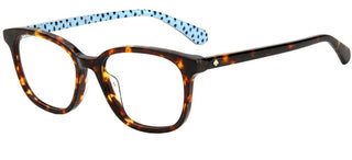 Kate Spade BARI children Havana Geometric Eyeglasses
