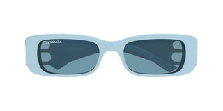 Balenciaga BB0096S women Blue Geometric Sunglasses