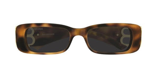 Balenciaga BB0096S women Havana Squared Sunglasses