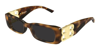 Balenciaga BB0096S women Havana Squared Sunglasses