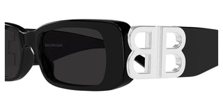 Balenciaga BB0096S women Black Squared Sunglasses
