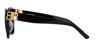 Balenciaga Bb0102sa Women Black Geometric Sunglasses