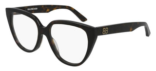 Balenciaga BB0129O women Havana Cat Eye Eyeglasses