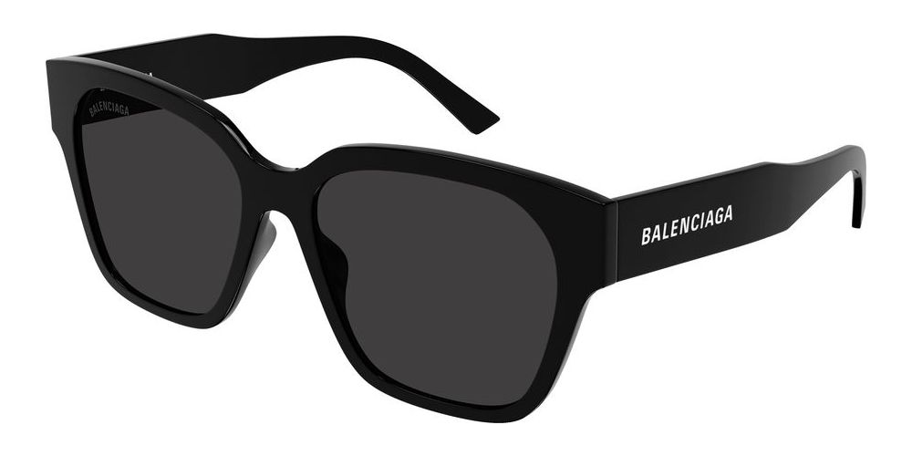 Balenciaga Bb0215sa Unisex Black Butterfly Sunglasses
