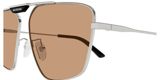 Balenciaga BB0246SA men Ruthenium Pilot Sunglasses