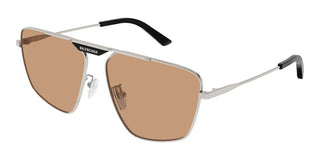 Balenciaga BB0246SA men Ruthenium Pilot Sunglasses