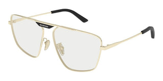 Balenciaga BB0246SA men Gold Pilot Sunglasses