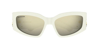 Balenciaga BB0321S women White Cat Eye Sunglasses