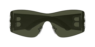 Balenciaga BB0359S women Green Shield Sunglasses