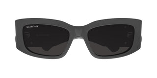 Balenciaga Bb0360s Women Grey Rectangle Sunglasses