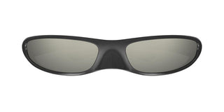 Balenciaga Bb0383s Unisex Grey Squared Sunglasses