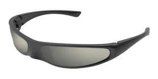 Balenciaga Bb0383s Unisex Grey Squared Sunglasses