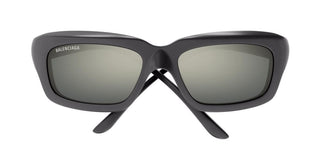 Balenciaga Bb0385s Men Grey Squared Sunglasses