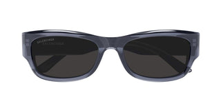 Balenciaga Bb0390sk Men Grey Squared Sunglasses