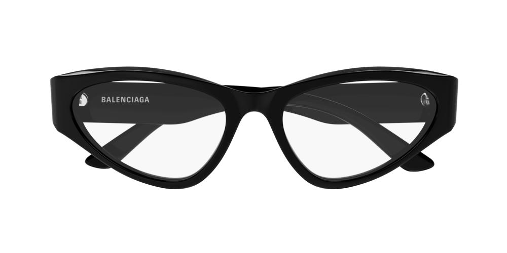 Balenciaga Bb0391o Women Black Cat Eye Eyeglasses – Otticanet USA