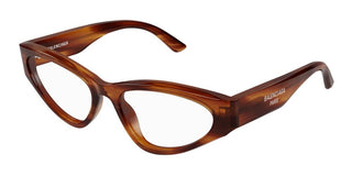 Balenciaga BB0391O women Havana Cat Eye Eyeglasses