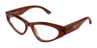 Balenciaga BB0391O women Brown Cat Eye Eyeglasses