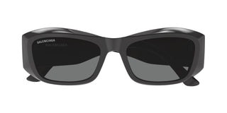 Balenciaga Bb0397sa Women Grey Squared Sunglasses
