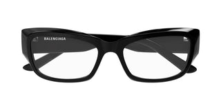 Balenciaga BB0399O women Black Rectangle Eyeglasses