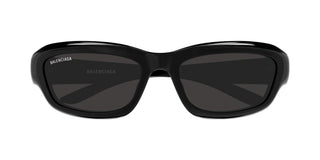 Balenciaga BB0409S unisex Black Rectangle Sunglasses