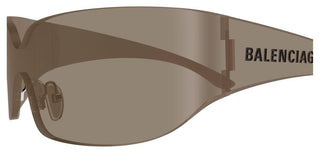 Balenciaga BB0421S unisex Brown Shield Sunglasses