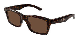 Balenciaga BB0423S men Havana Squared Sunglasses
