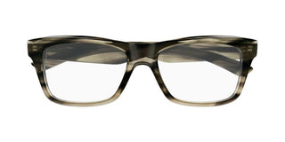 Balenciaga BB0426O men Grey Squared Eyeglasses