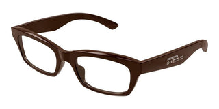 Balenciaga BB0427O men Brown Rectangle Eyeglasses