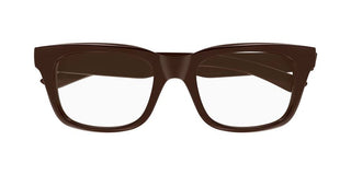 Balenciaga BB0429O men Brown Squared Eyeglasses