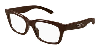 Balenciaga BB0429O men Brown Squared Eyeglasses