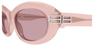 Balenciaga BB0431S women Pink Oval Sunglasses