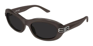 Balenciaga BB0431S women Grey Oval Sunglasses
