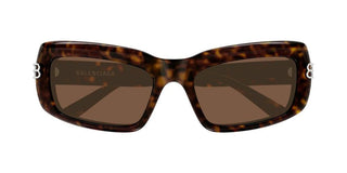 Balenciaga BB0432S women Havana Squared Sunglasses