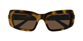 Balenciaga BB0432S women Havana Squared Sunglasses